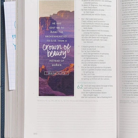 NEW in box, CSB navy journal Bible - Picture 4 of 4